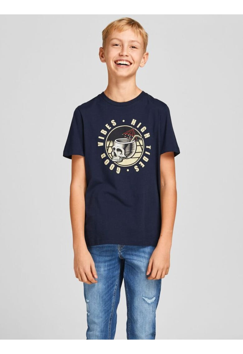 Jack & Jones Tricou de bumbac cu imprimeu grafic - Pled.ro