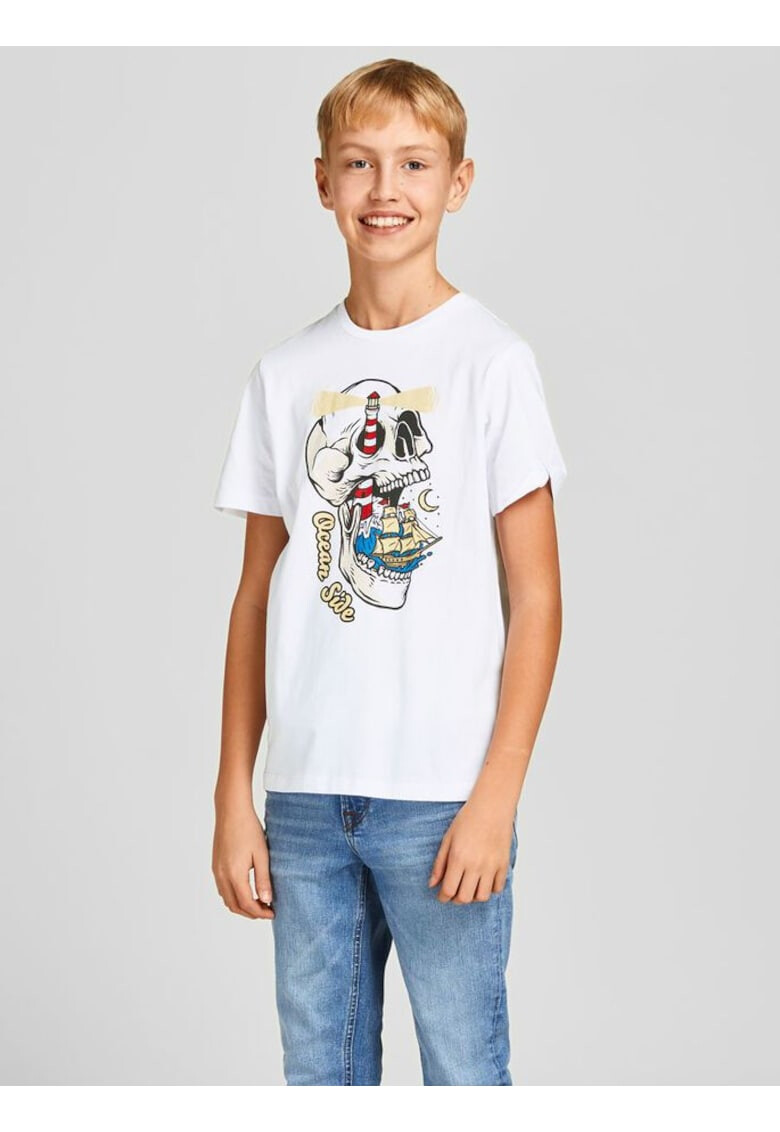 Jack & Jones Tricou de bumbac cu imprimeu grafic - Pled.ro