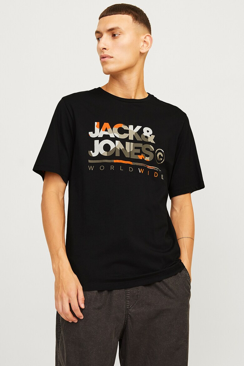 Jack & Jones Tricou de bumbac cu imprimeu logo - Pled.ro