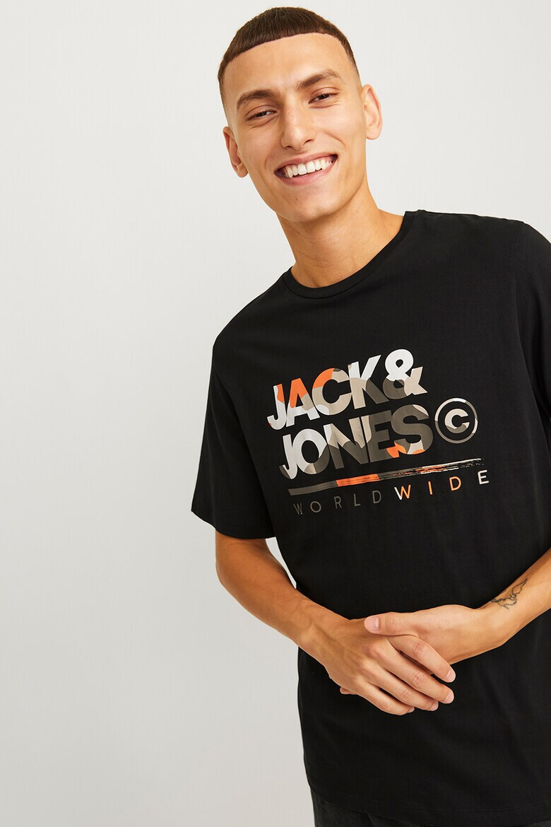 Jack & Jones Tricou de bumbac cu imprimeu logo - Pled.ro