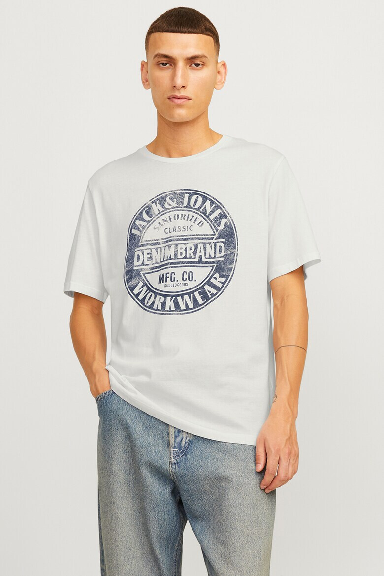 Jack & Jones Tricou de bumbac cu imprimeu logo - Pled.ro