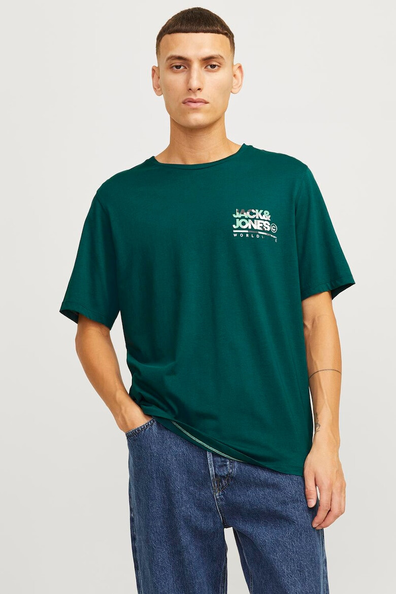 Jack & Jones Tricou de bumbac cu imprimeu logo - Pled.ro