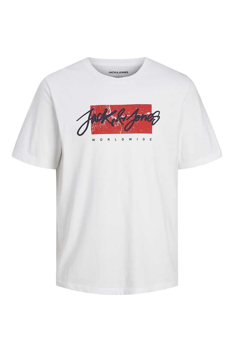 Jack & Jones Tricou de bumbac cu imprimeu logo - Pled.ro