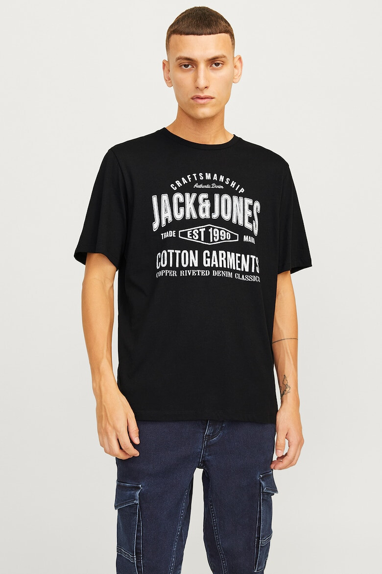 Jack & Jones Tricou de bumbac cu imprimeu logo - Pled.ro