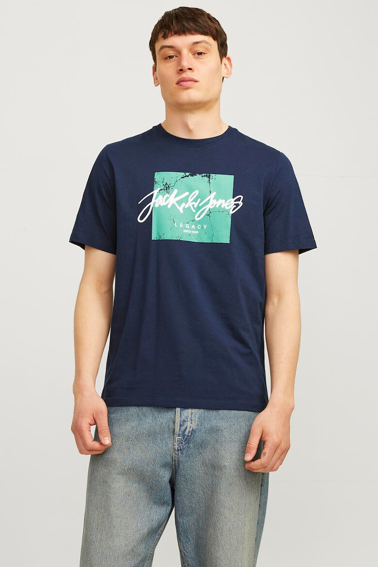 Jack & Jones Tricou de bumbac cu imprimeu logo - Pled.ro