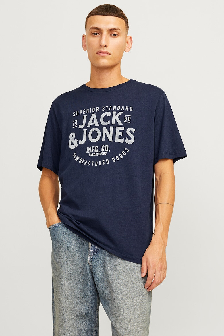 Jack & Jones Tricou de bumbac cu imprimeu logo - Pled.ro