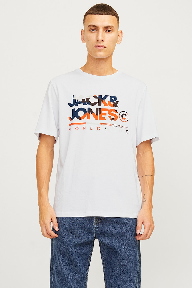 Jack & Jones Tricou de bumbac cu imprimeu logo - Pled.ro