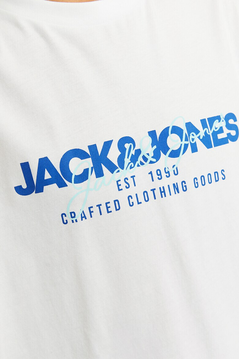 Jack & Jones Tricou de bumbac cu imprimeu logo Alvis - Pled.ro