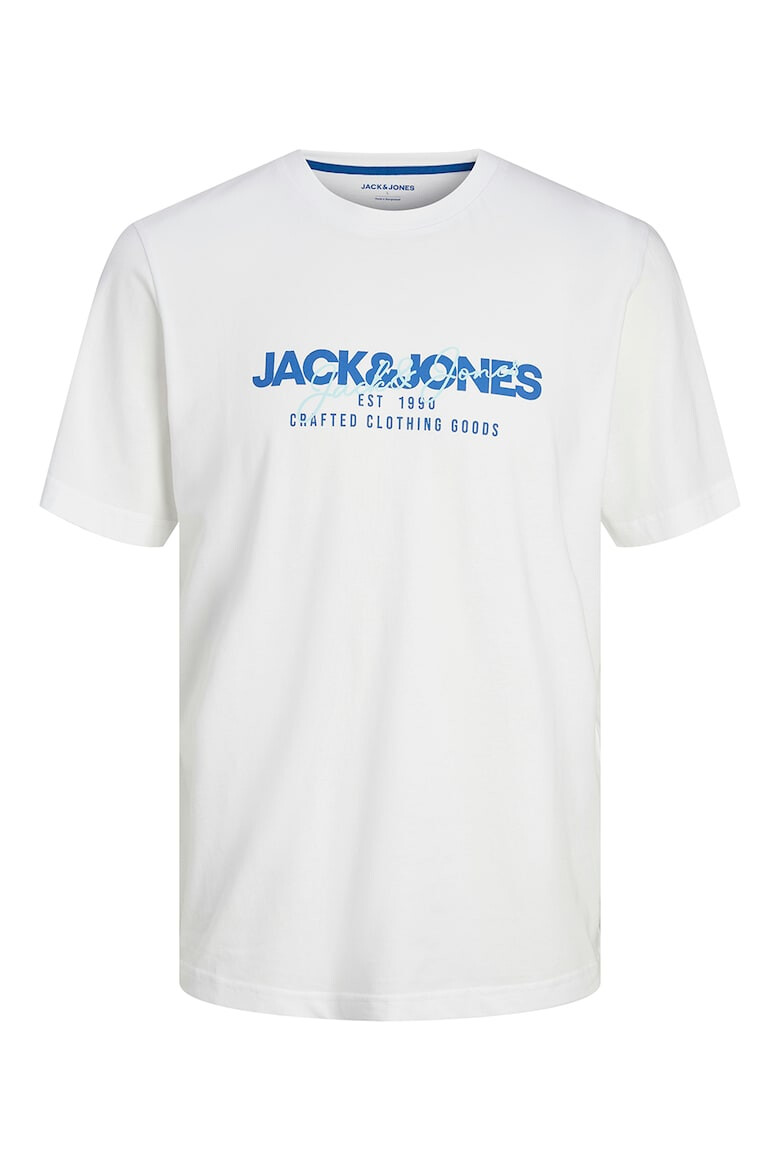 Jack & Jones Tricou de bumbac cu imprimeu logo Alvis - Pled.ro