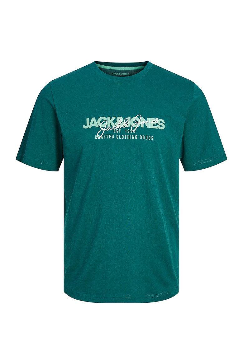 Jack & Jones Tricou de bumbac cu imprimeu logo Alvis - Pled.ro