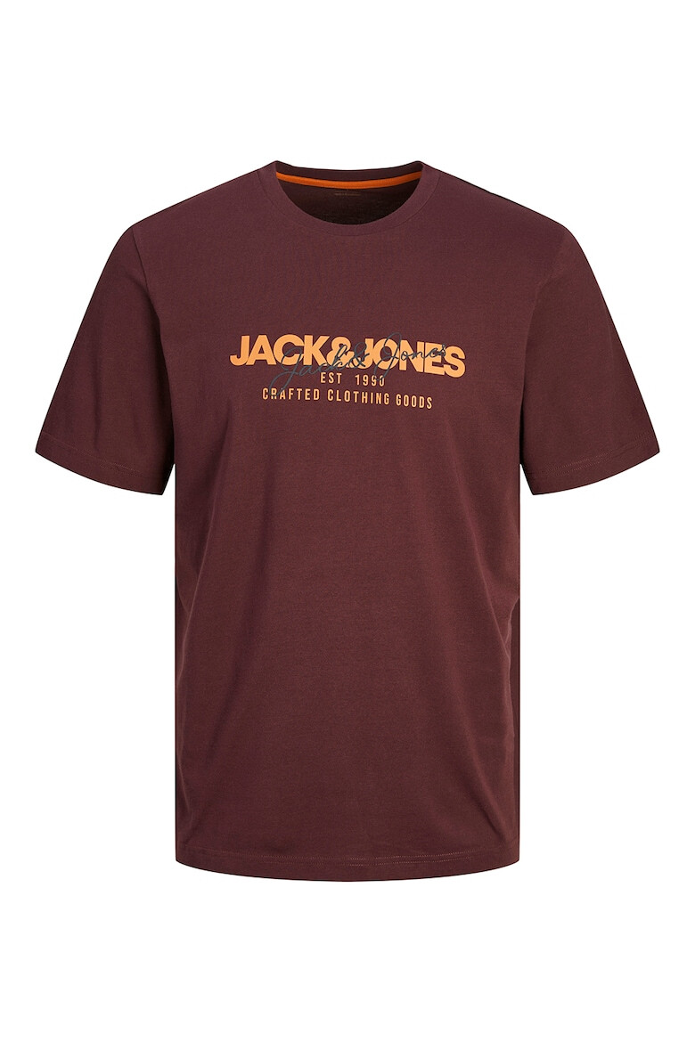 Jack & Jones Tricou de bumbac cu imprimeu logo Alvis - Pled.ro