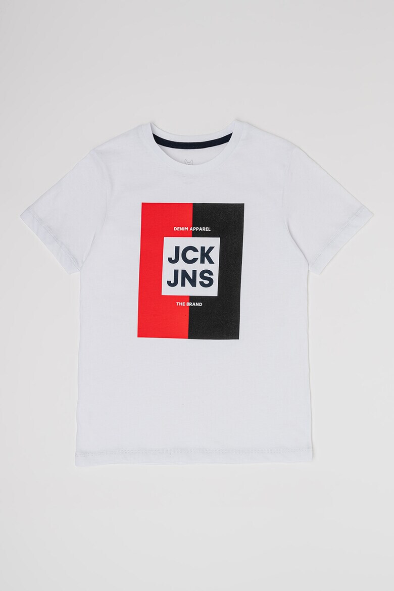 Jack & Jones Tricou de bumbac cu imprimeu logo Oscar - Pled.ro