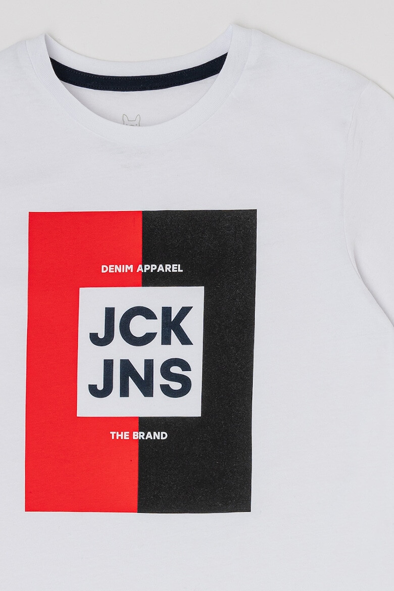 Jack & Jones Tricou de bumbac cu imprimeu logo Oscar - Pled.ro