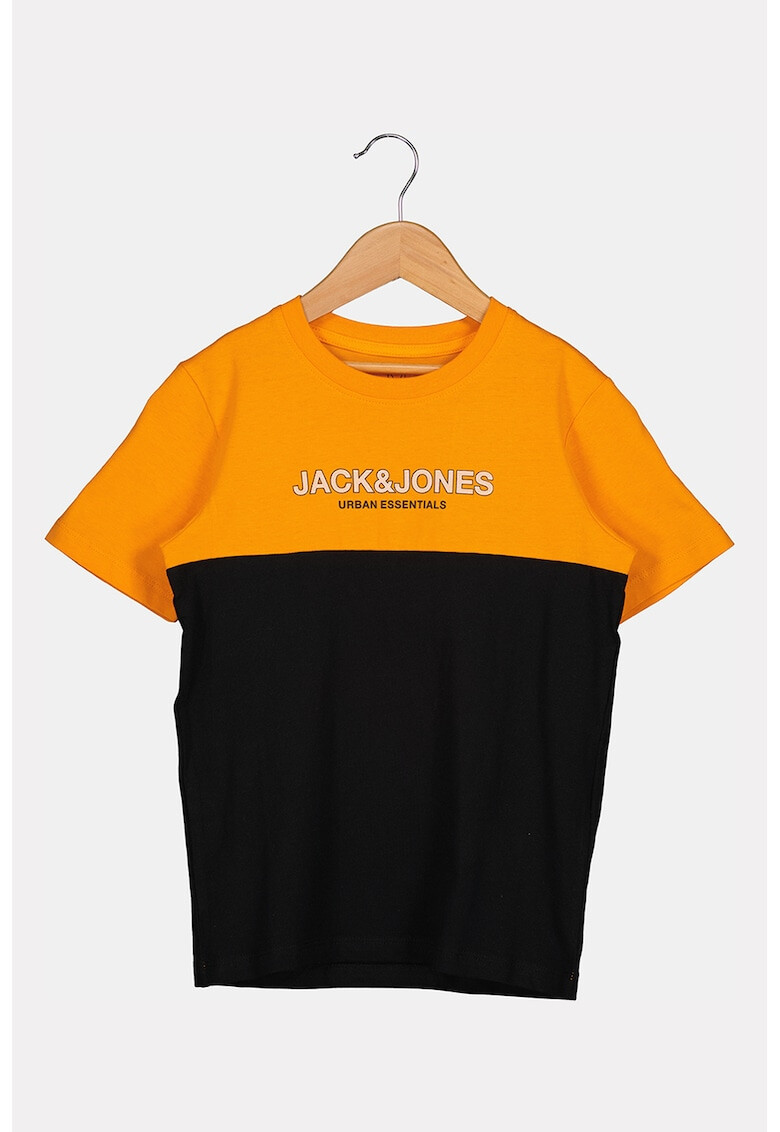 Jack & Jones Tricou de bumbac organic cu model in doua tonuri - Pled.ro