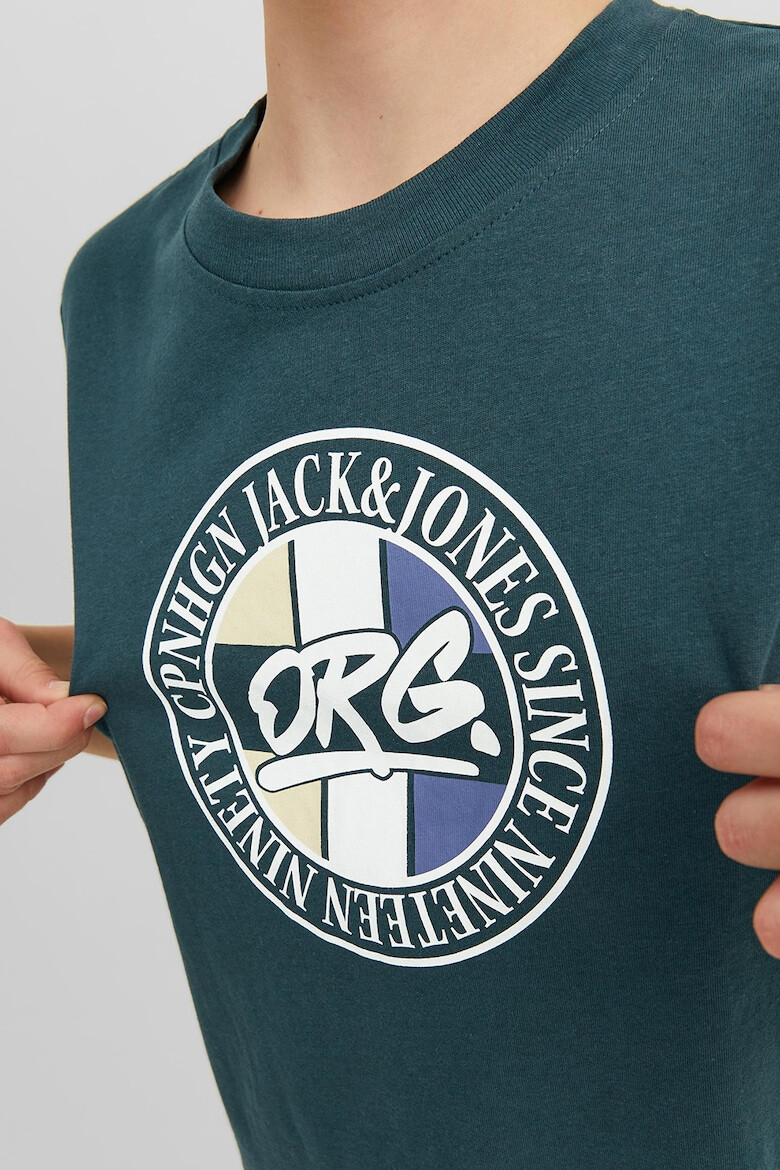 Jack & Jones Tricou de bumbac organic cu imprimeu logo - Pled.ro