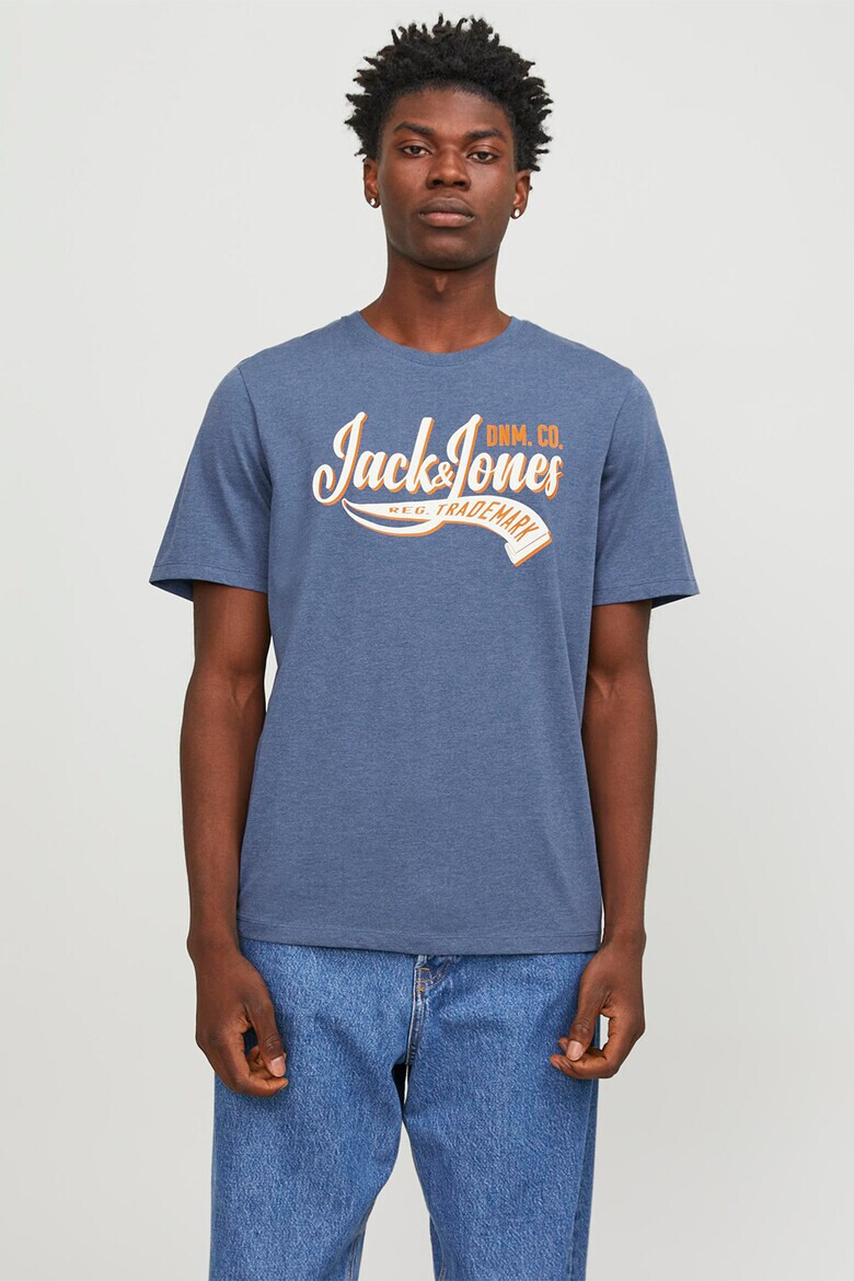 Jack & Jones Tricou de bumbac organic cu imprimeu logo - Pled.ro