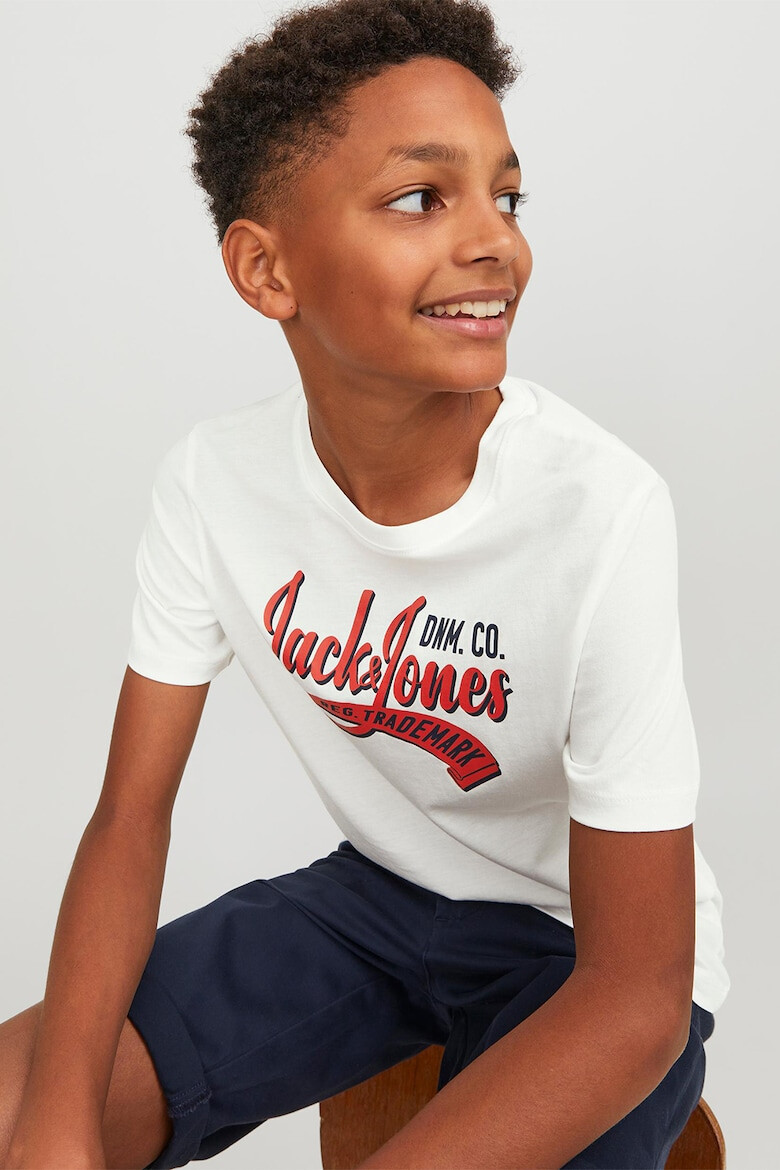 Jack & Jones Tricou de bumbac organic cu imprimeu logo Elogo - Pled.ro