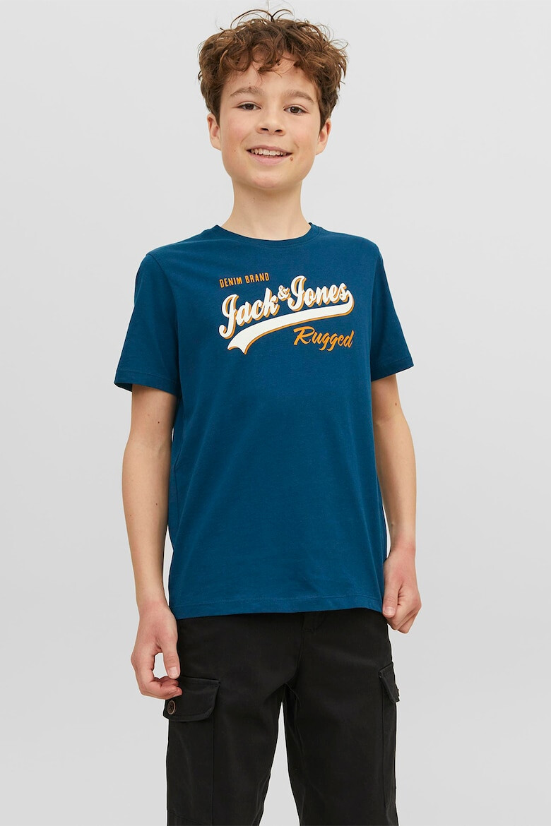 Jack & Jones Tricou de bumbac organic cu imprimeu logo Elogo - Pled.ro