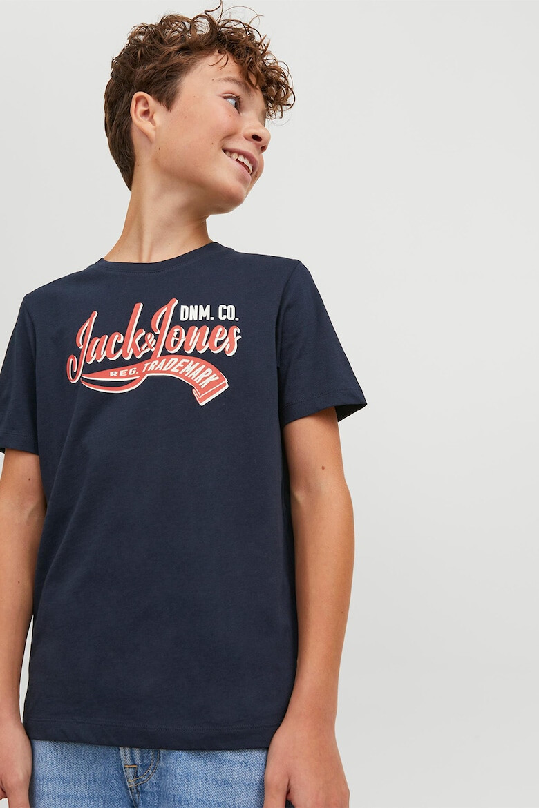 Jack & Jones Tricou de bumbac organic cu imprimeu logo Elogo - Pled.ro