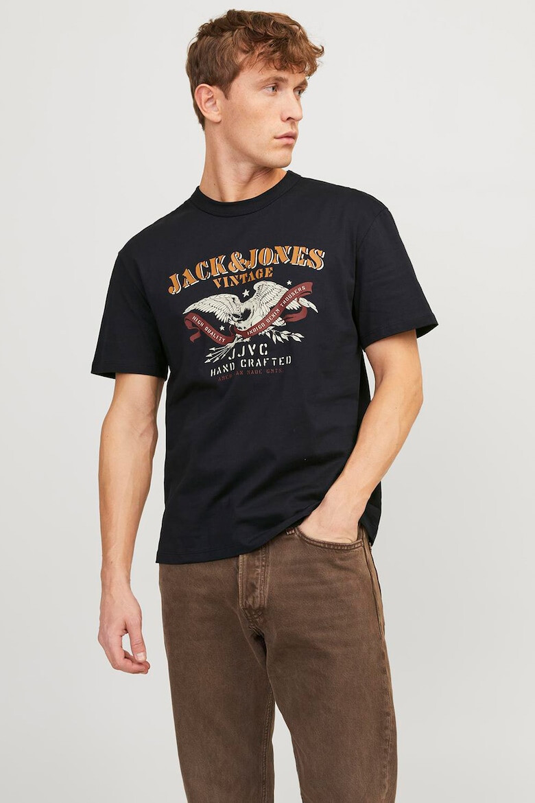 Jack & Jones Tricou din amestec de bumbac organic - Pled.ro