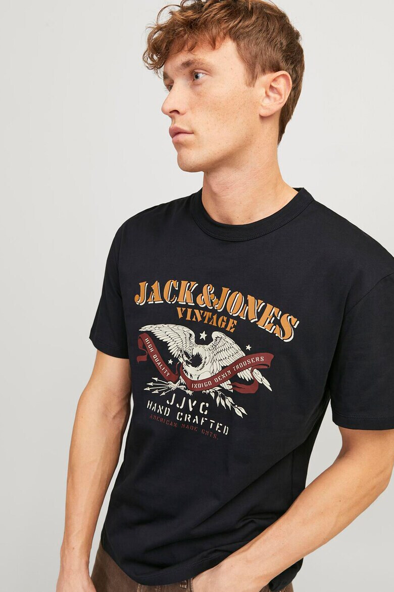 Jack & Jones Tricou din amestec de bumbac organic - Pled.ro