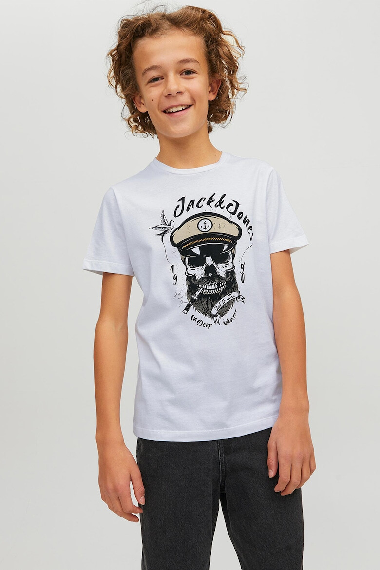 Jack & Jones Tricou din bumbac cu imprimeu grafic Roxbury - Pled.ro