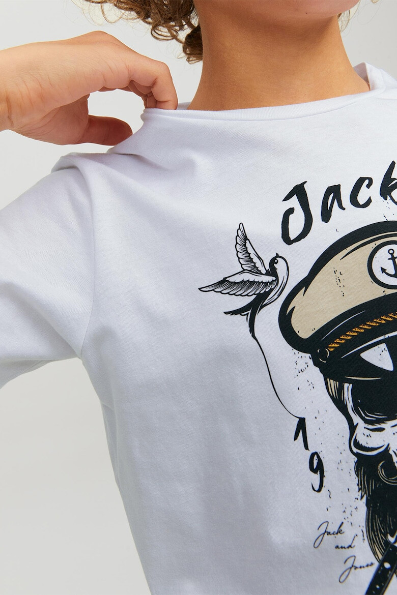 Jack & Jones Tricou din bumbac cu imprimeu grafic Roxbury - Pled.ro