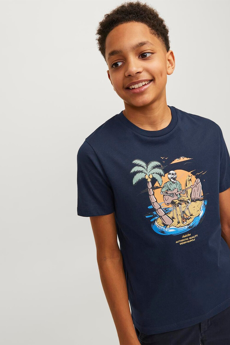 Jack & Jones Tricou din bumbac cu imprimeu grafic Zion - Pled.ro