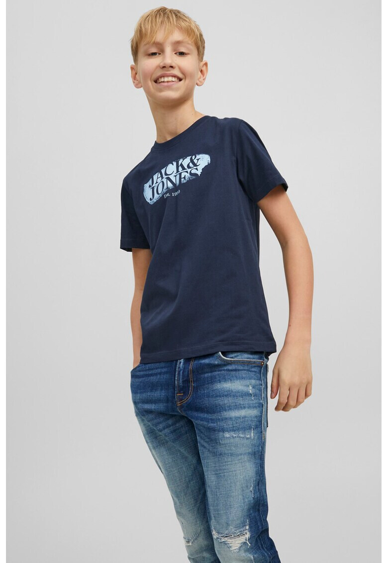 Jack & Jones Tricou din bumbac cu imprimeu logo - Pled.ro