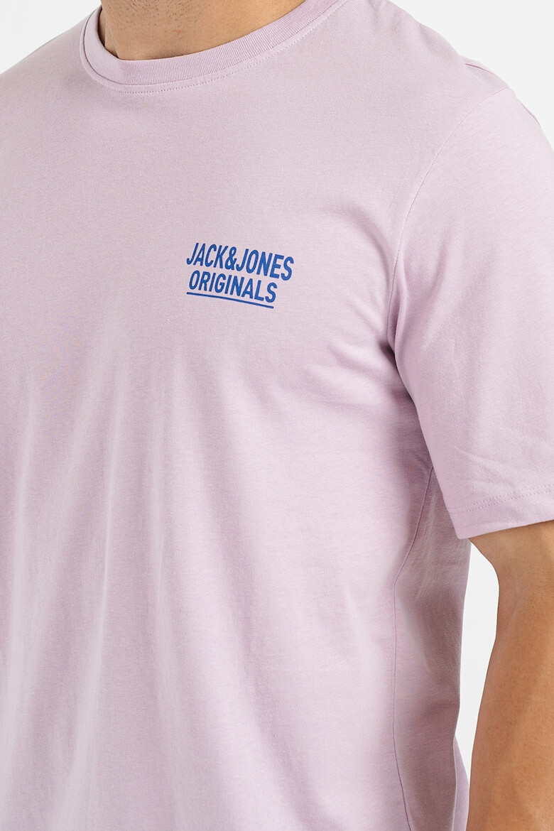 Jack & Jones Tricou din bumbac cu imprimeu logo pe partea din spate - Pled.ro