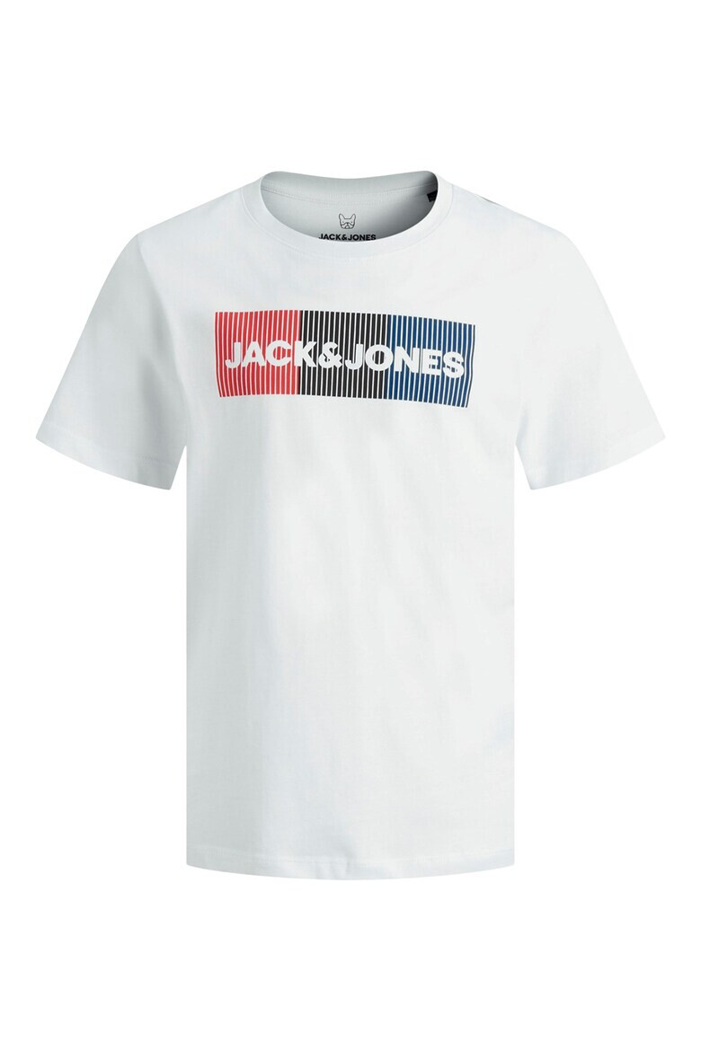 Jack & Jones Tricou din bumbac organic cu decolteu la baza gatului Corp - Pled.ro