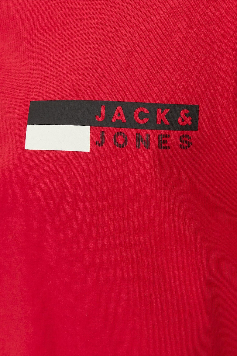 Jack & Jones Tricou din bumbac organic cu decolteu la baza gatului Corp - Pled.ro