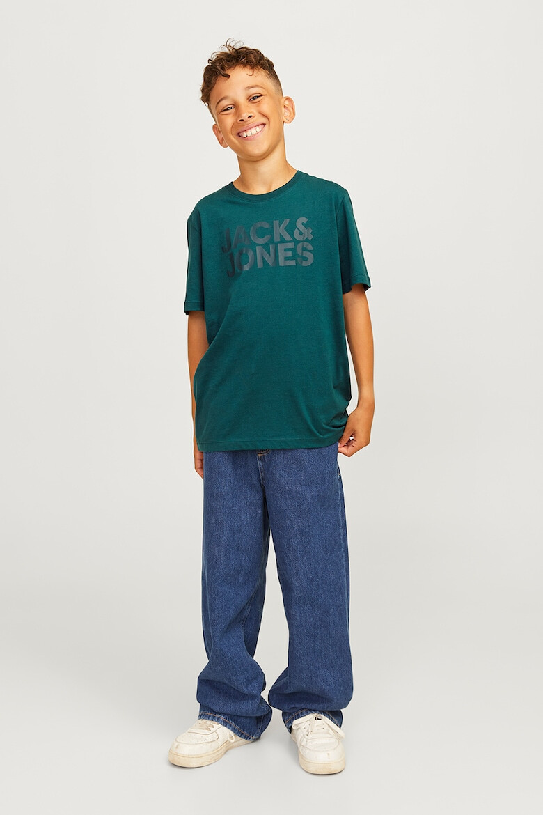 Jack & Jones Tricou din bumbac organic cu imprimeu logo Corp - Pled.ro