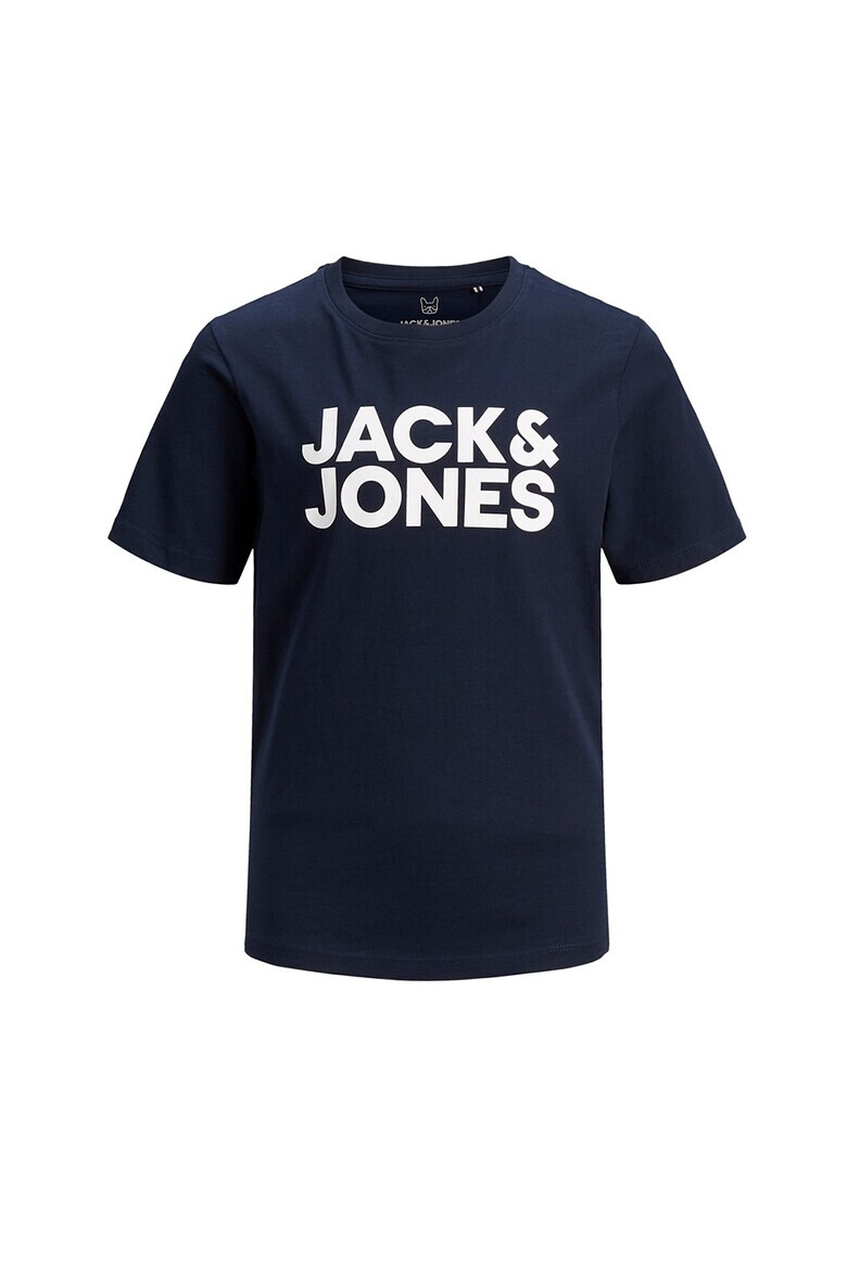 Jack & Jones Tricou din bumbac organic cu imprimeu logo Corp - Pled.ro