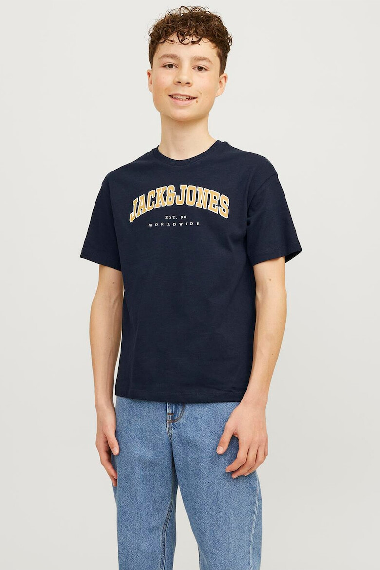 Jack & Jones Tricou lejer cu imprimeu logo - Pled.ro