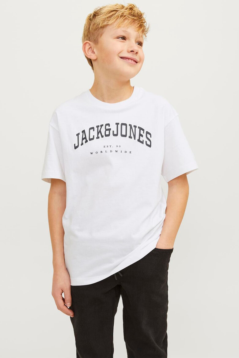 Jack & Jones Tricou lejer cu imprimeu logo - Pled.ro