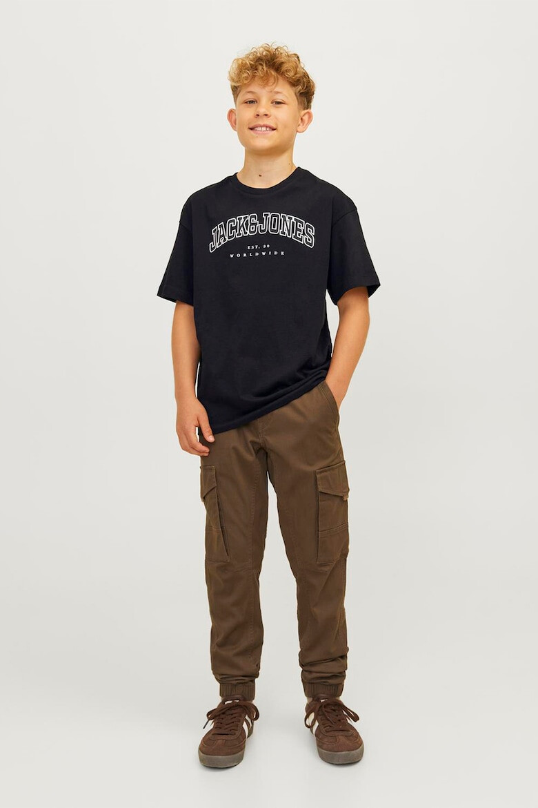 Jack & Jones Tricou lejer cu imprimeu logo - Pled.ro