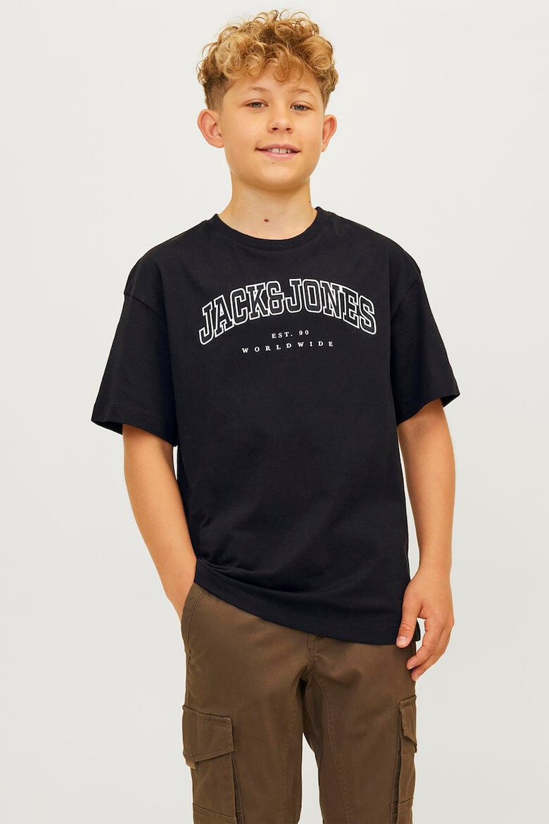 Jack & Jones Tricou lejer cu imprimeu logo - Pled.ro