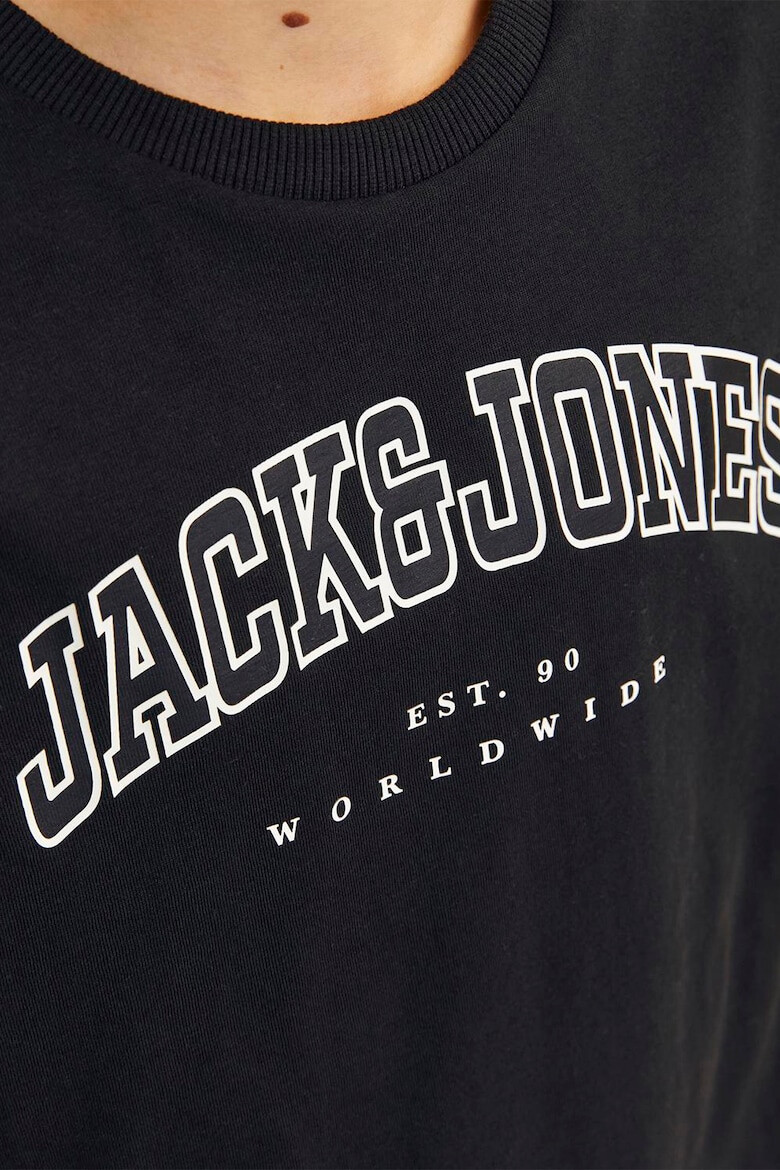 Jack & Jones Tricou lejer cu imprimeu logo - Pled.ro