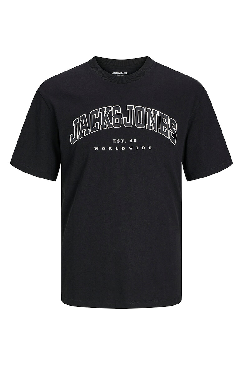 Jack & Jones Tricou lejer cu imprimeu logo - Pled.ro