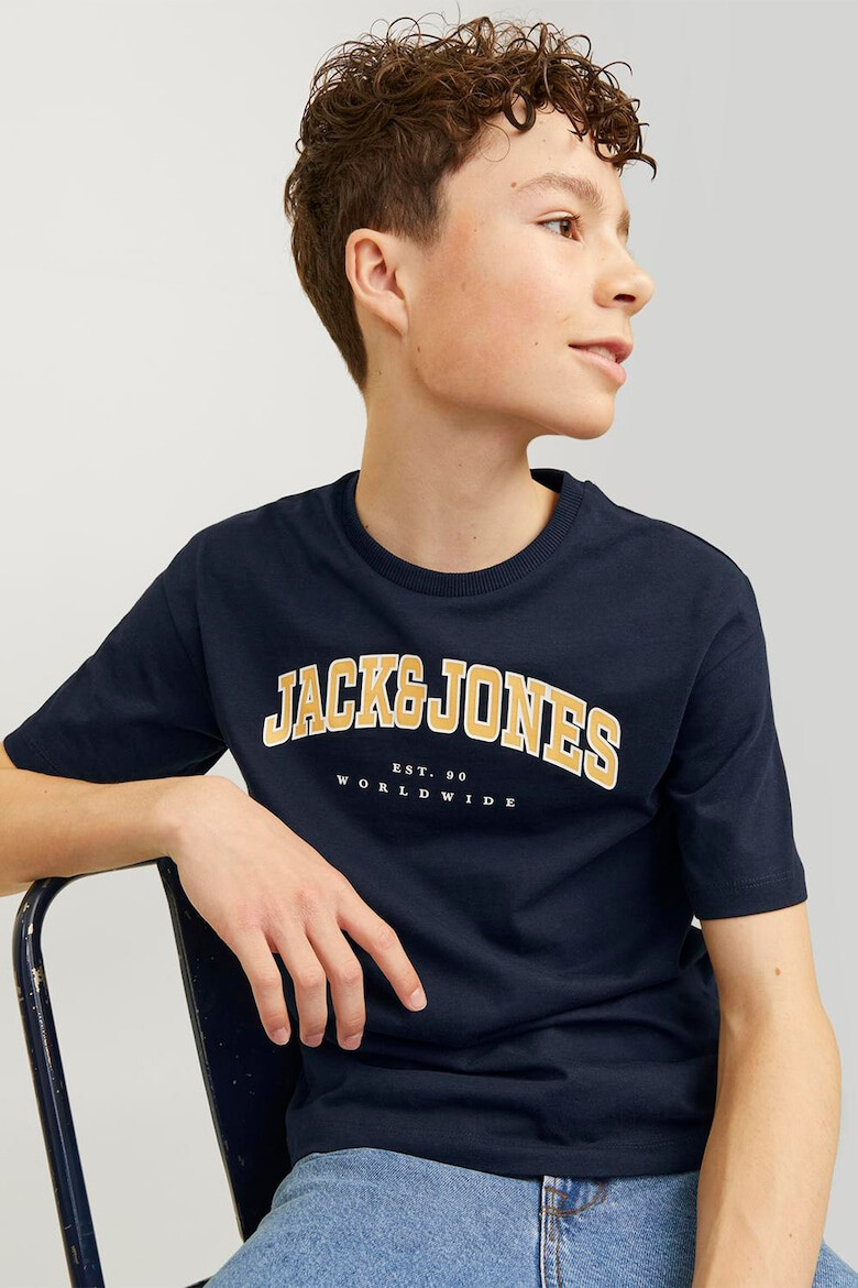 Jack & Jones Tricou lejer cu imprimeu logo - Pled.ro