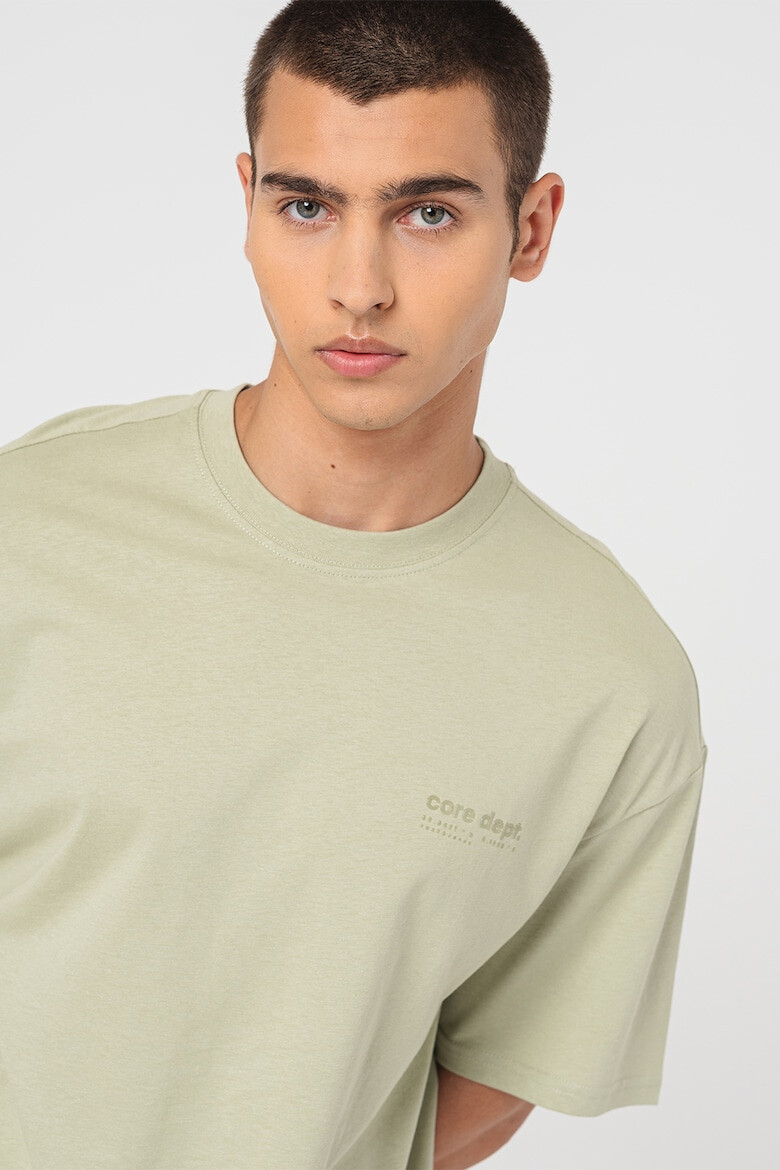 Jack & Jones Tricou lejer cu maneci cazute Ocean - Pled.ro