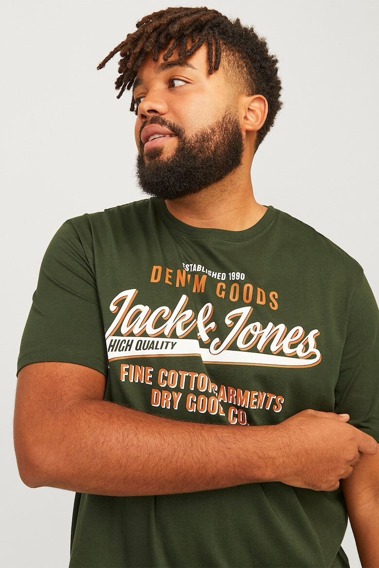 Jack & Jones Tricou plus size de bumbac organic - Pled.ro