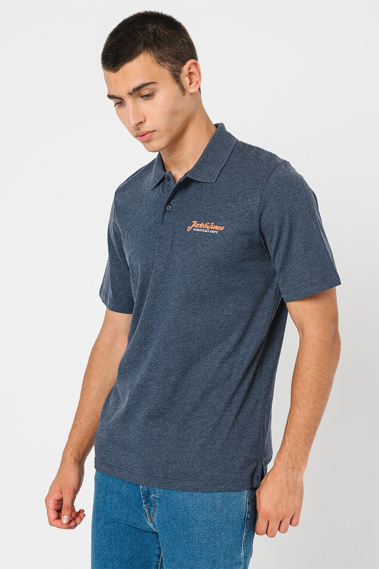 Jack & Jones Tricou polo cu fenta cu nasturi - Pled.ro