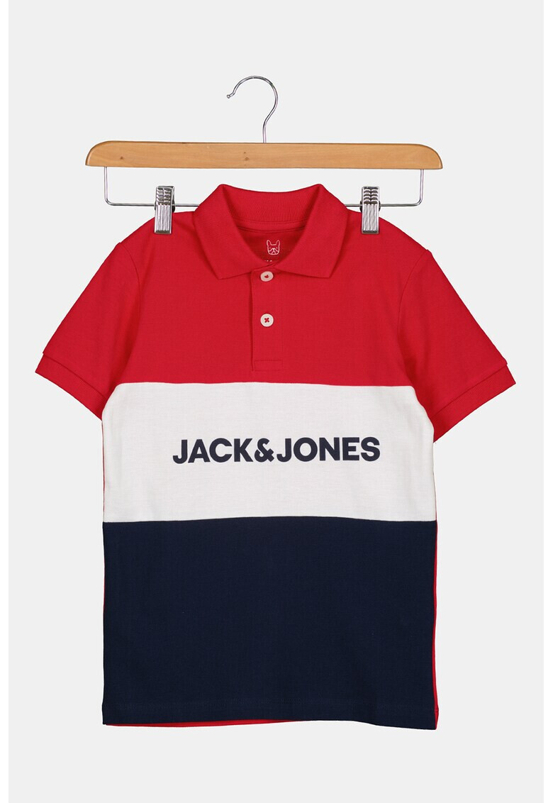 Jack & Jones Tricou polo cu imprimeu logo - Pled.ro