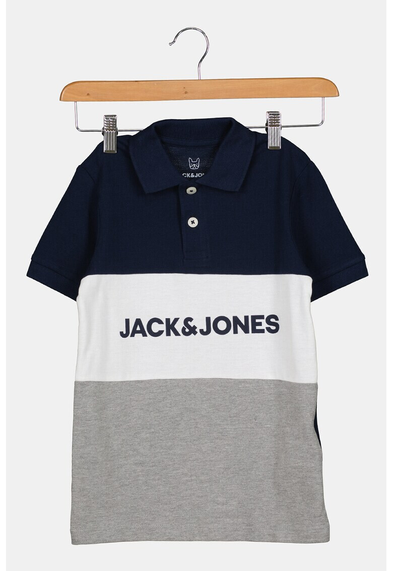 Jack & Jones Tricou polo cu imprimeu logo - Pled.ro