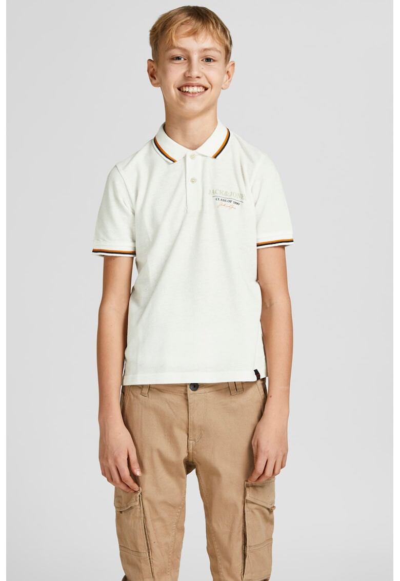 Jack & Jones Tricou polo cu terminatii contrastante - Pled.ro