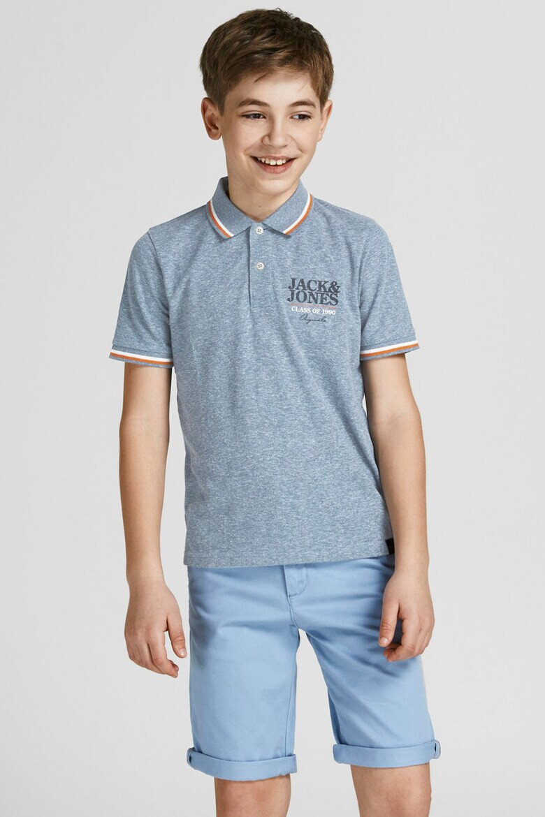 Jack & Jones Tricou polo cu terminatii contrastante - Pled.ro