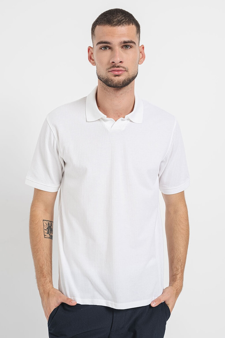 Jack & Jones Tricou polo din amestec de bumbac - Pled.ro