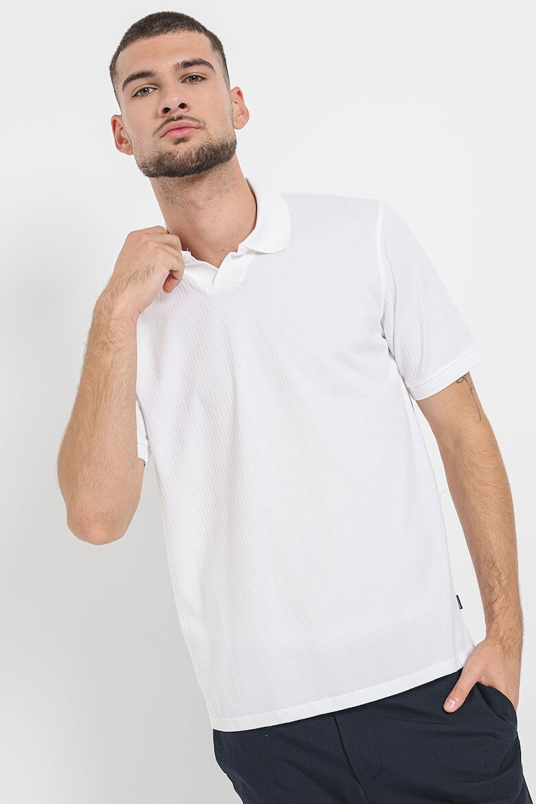 Jack & Jones Tricou polo din amestec de bumbac - Pled.ro